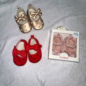 Infant girls shoe lot